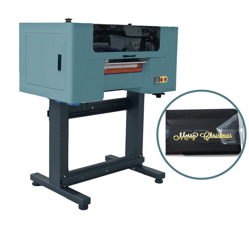 CMYK W V DTF чернила принтер этикетки наклейки печатная машина Uv с F1080 XP600 головой