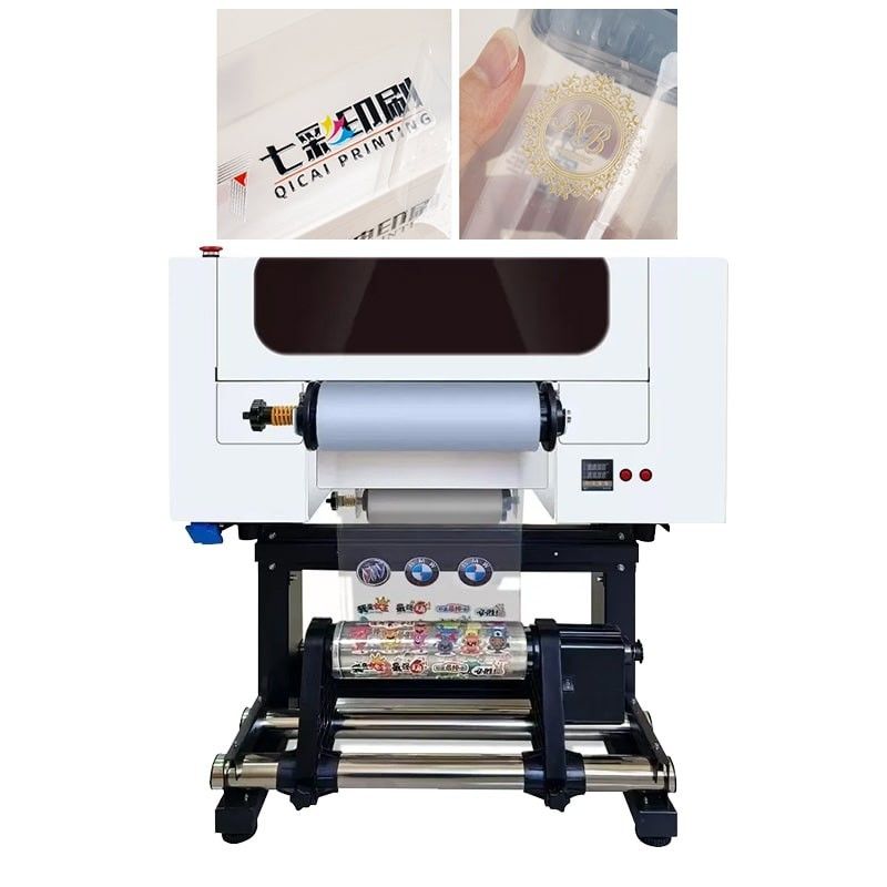 Печатная машина для печати футболки с UV DTF с головкой XP600