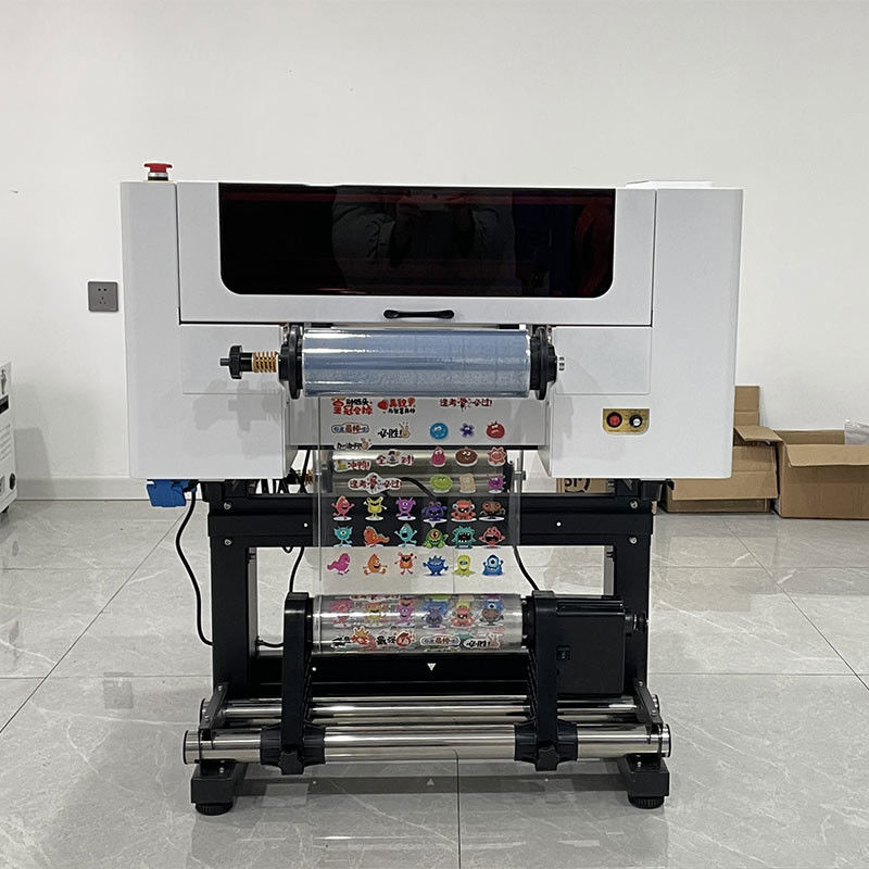 A3 UV DTF принтер 30 см AB пленка I3200 головы все в одном ролике для роликов UV DTF принтер с ламинаторной печатной машиной