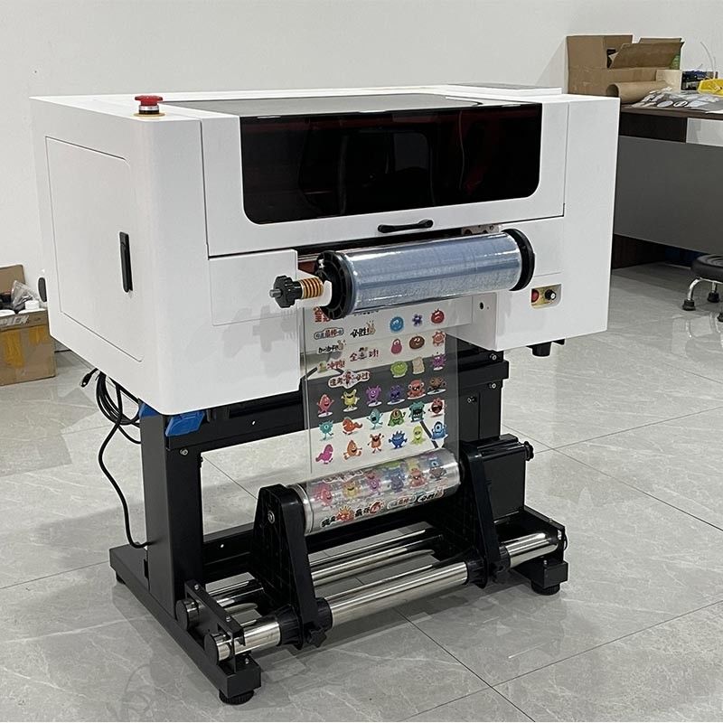 A3 UV DTF принтер Logo Printing 30CM Roll to Roll UV DTF принтер с ламинированием для наклейки