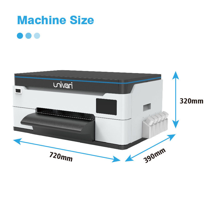 Компактный размер A3 ламинирующий Авто Desk DTF Transfer Machine Inkjet UV DTF принтер с головкой F1080 XP600