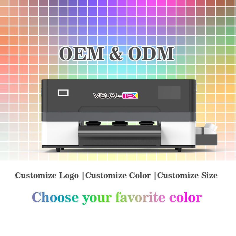 30 см A3 DTF принтер Настольный XP600 Печатающая головка DTF принтер для печати на футболках из ПЭТ-пленки