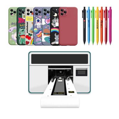 Кожа А3 размер УФ гибридный принтер УФ плоскостроительные струйные принтеры 3D принтер