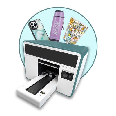 А3 цилиндровый УФ струйный принтер для пластиковых стеклянных бутылок