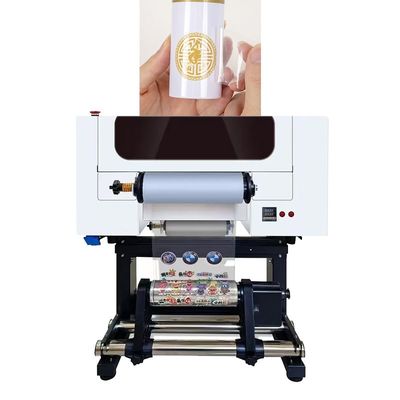 300 мм УФ-принтер с 2*F1080 печатными головками поддержка CMYK+W+V Яркий и красочный