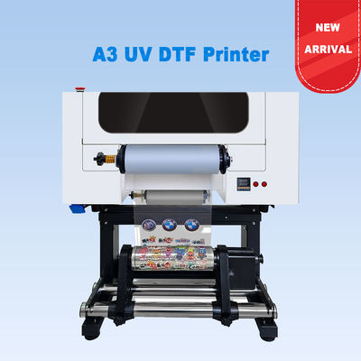 A3 UV DTF принтер Logo Printing 30CM Roll to Roll UV DTF принтер с ламинированием для наклейки